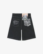 OLD SCHOOL JORTS BLACK
