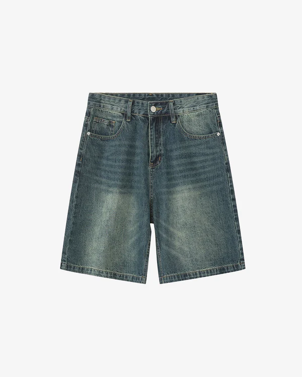 WASHED JORTS BLUE WASHED JORTS BLUE