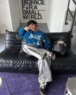 EMBLEM KNIT BLUE (2)