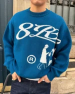 EMBLEM KNIT BLUE (3)