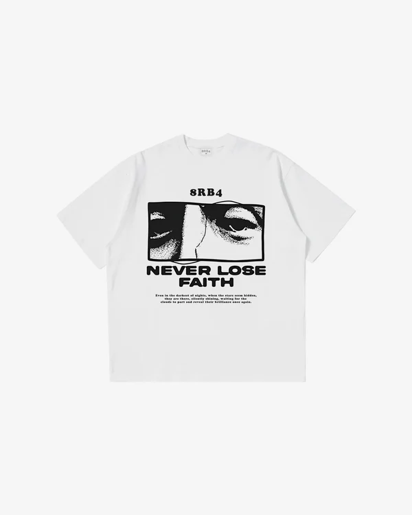 FAITH GRAPHIC TEE WHITE