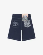 OLD SCHOOL JORTS BLUE
